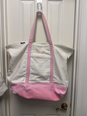 Lands End tote XL “Nora” open top (no zip) well worn.